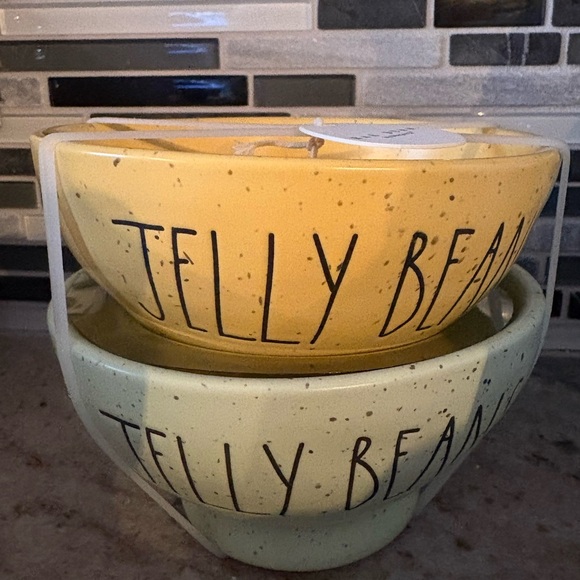 Rae Dunn Jelly Bean Speckled Bowls - Picture 1 of 1